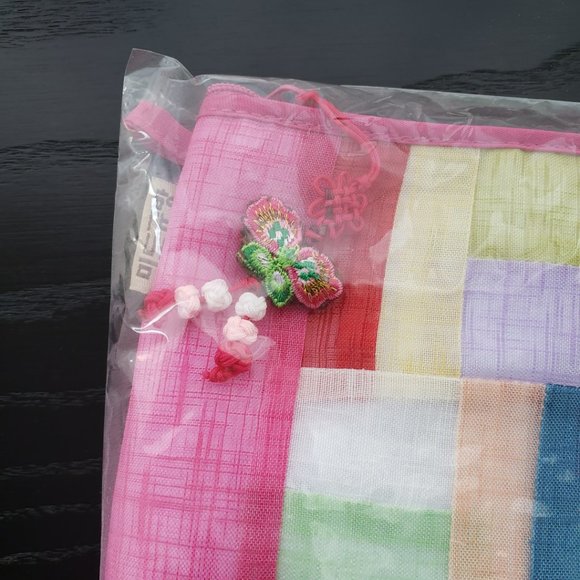 NEW Traditional Korean Style Make up/Toiletry Bag Pouch - Picture 2 of 6